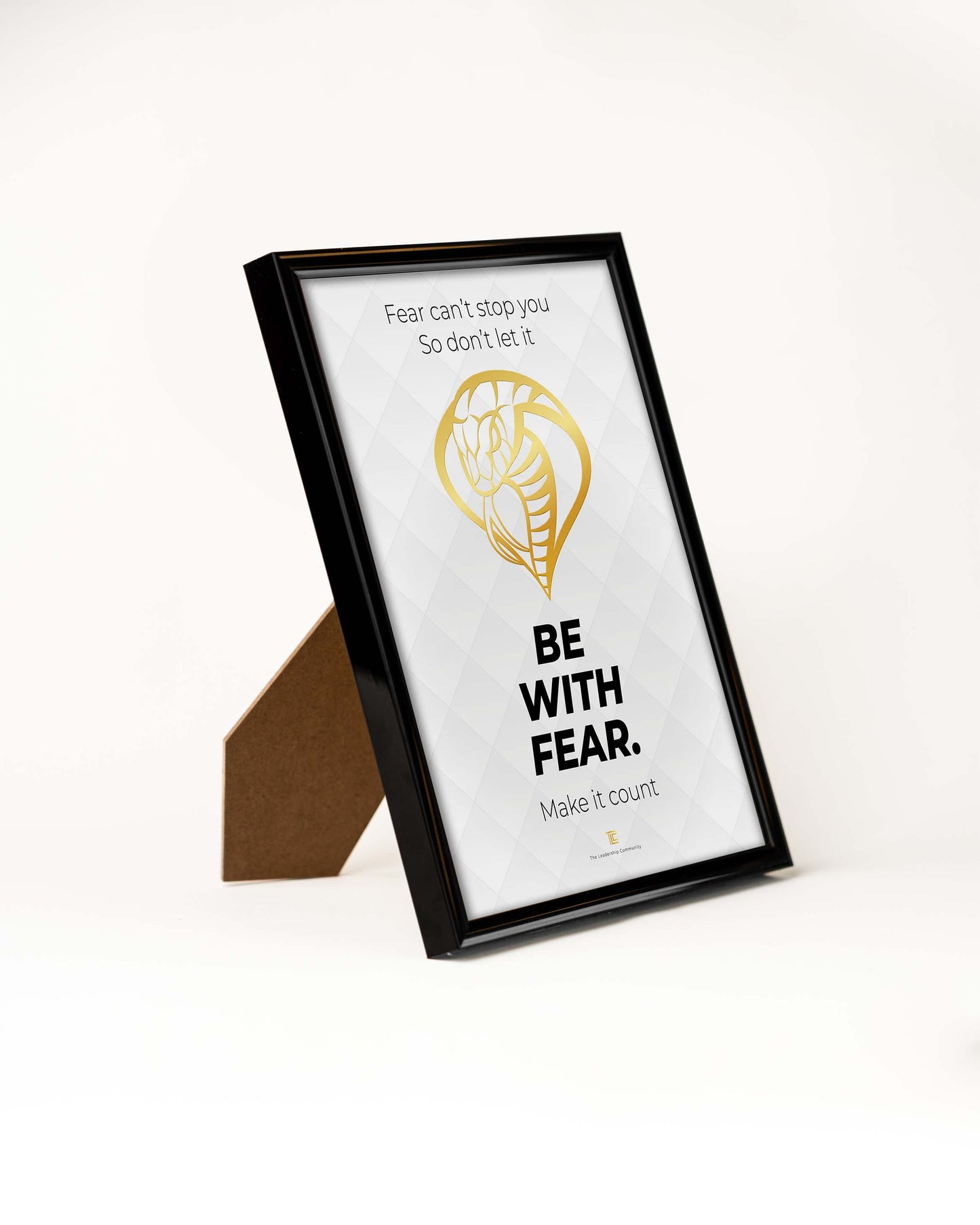 Poster 'Be with fear' | Wit